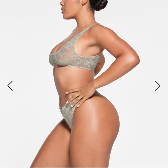 SKIMS stretch lace bralette M - Picture 5 of 7